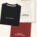 Polera Adulto Papá/Abuelo de _______ (Nombre Personalizado)