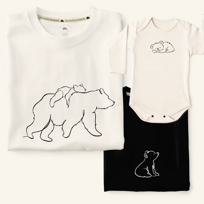 Polo Adulto Papa Bear (1 hij@)