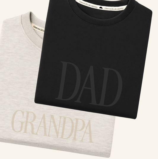 Polo/Polera de Adulto BORDADO DAD/GRANDPA Monocromático
