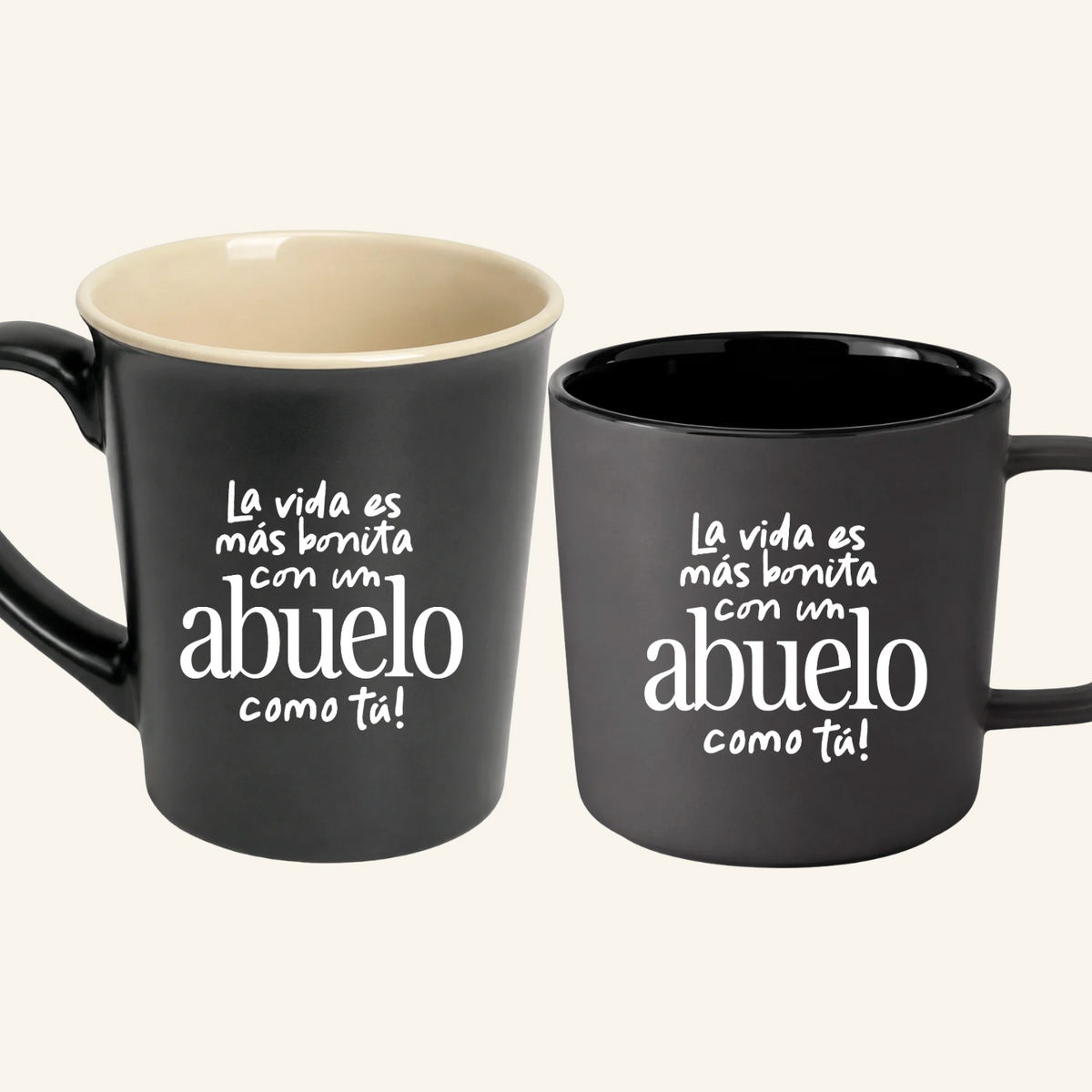 Taza La vida es más bonita con un ABUELO como tú