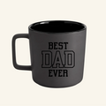 Taza Best DAD Ever Monocromática