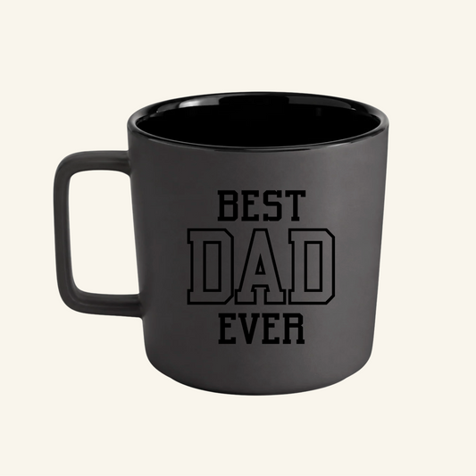 Taza Best DAD Ever Monocromática