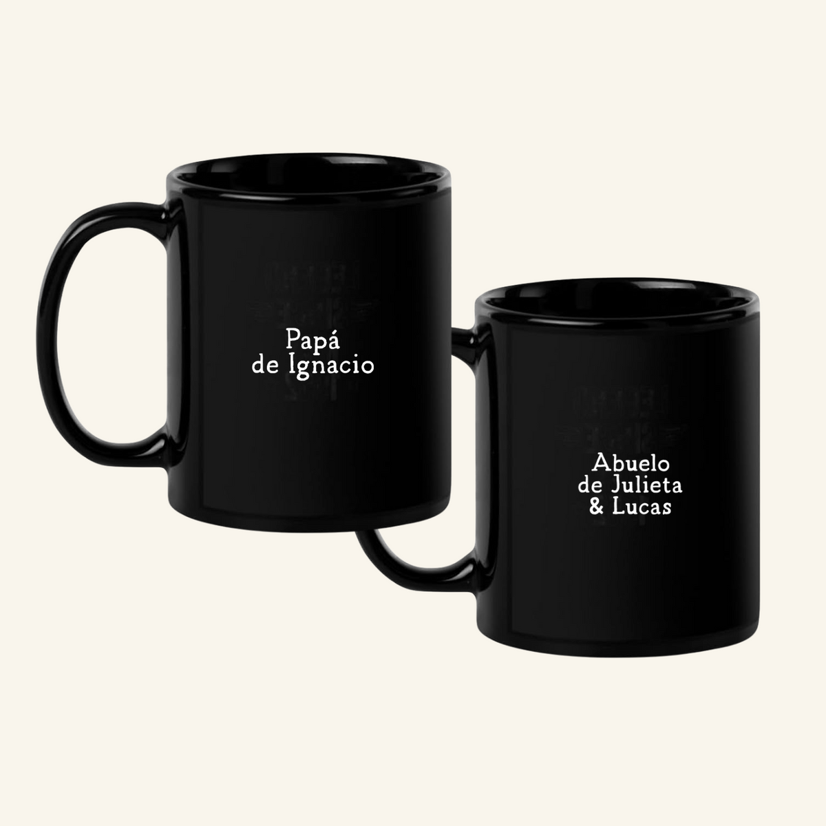 Taza Papá de ______ (Nombre Personalizado)