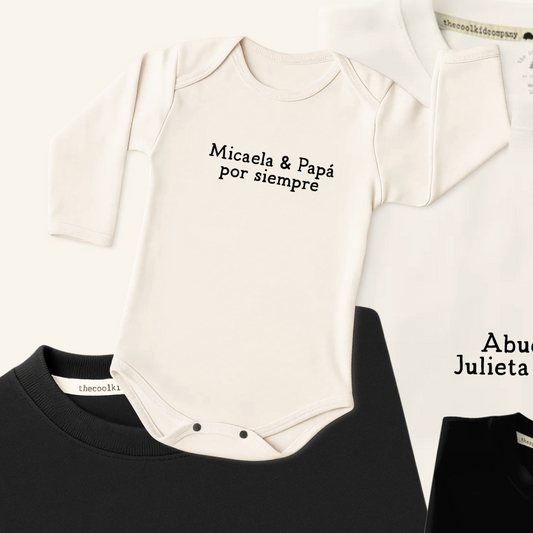 Polo KID Papá/Abuelo & Yo Por Siempre (Nombre Personalizado)
