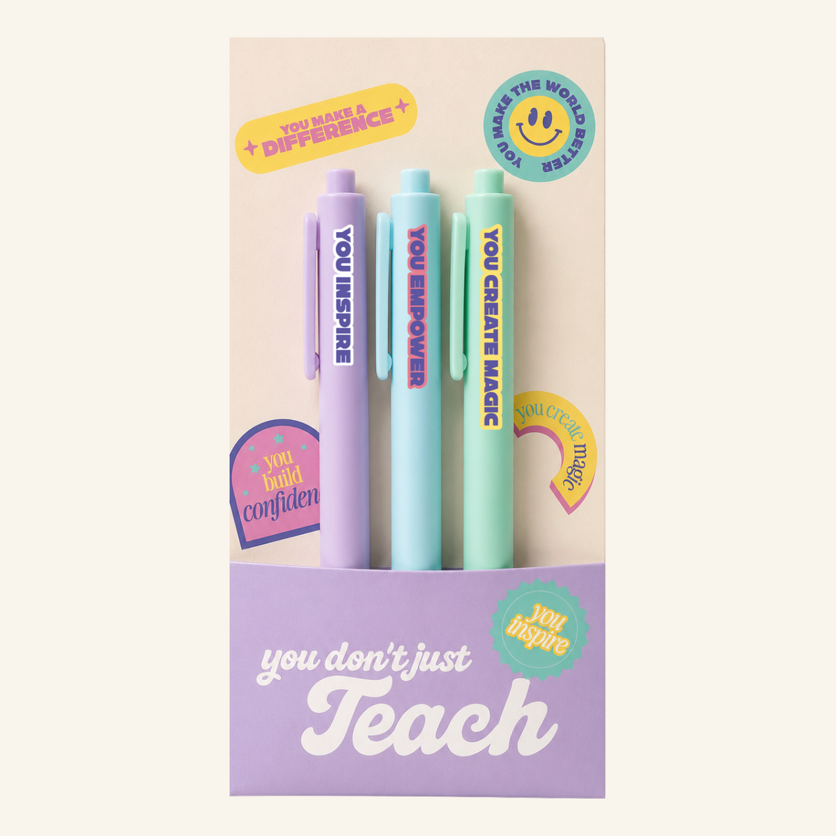 Pack de Lapiceros x3 -Maestra-