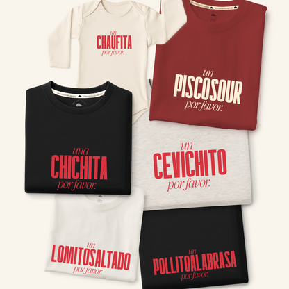 Polo Adulto Plato típico, por favor