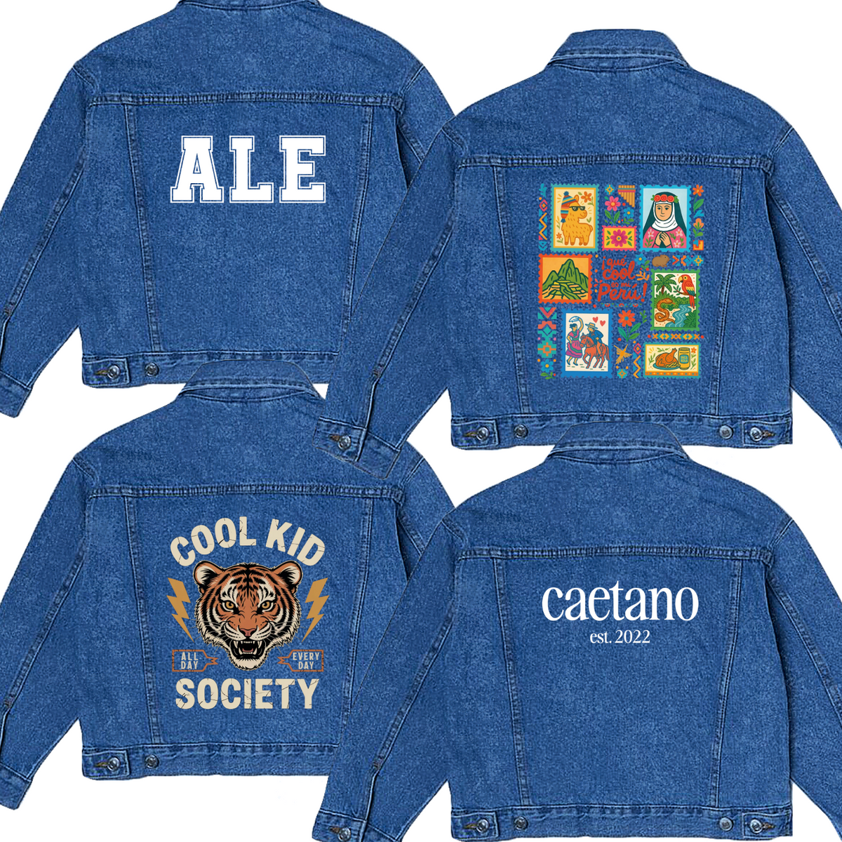 SALE · Casaca Jean Kid