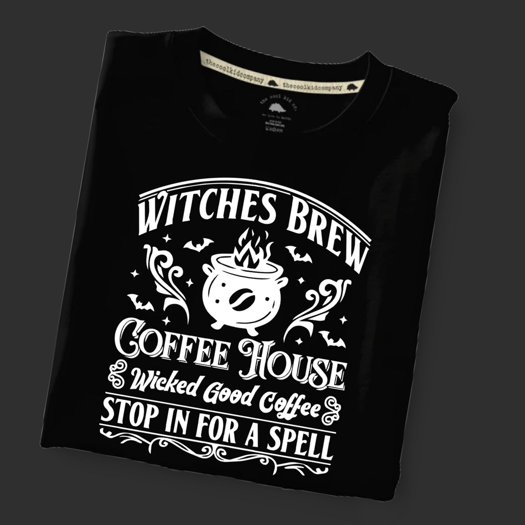 Polo Adulto Witches Brew Coffee House -COOLween-