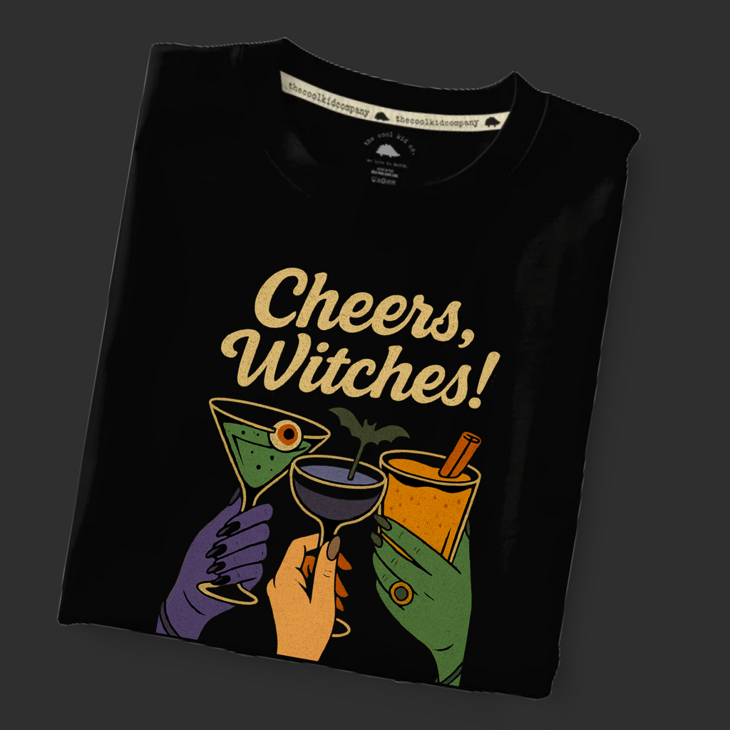 Polo Adulto Cheers, Witches! -COOLween-