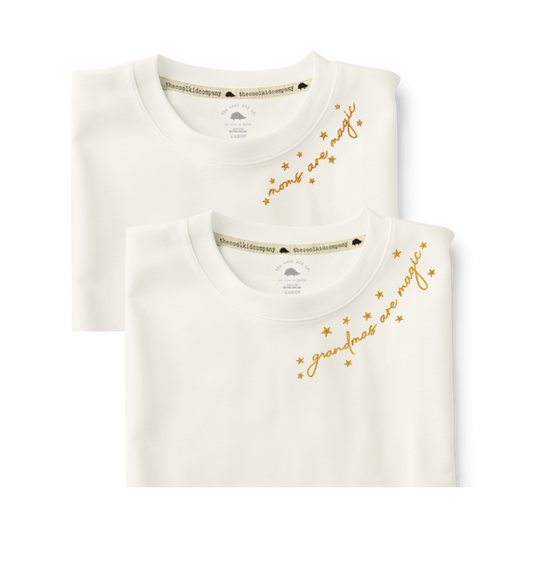 Polo/Polera de Adulto BORDADA Moms Are Magic