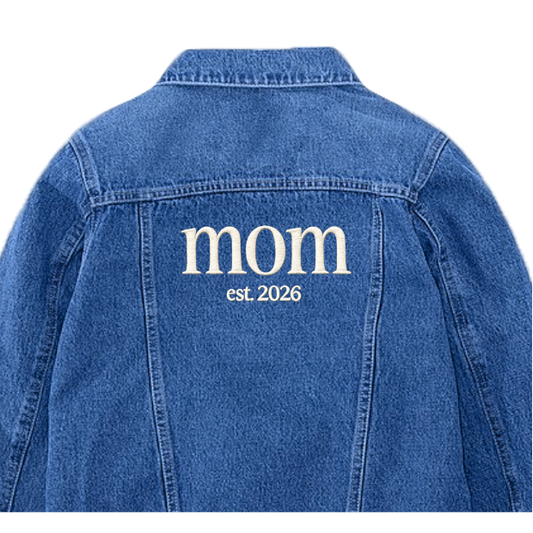 Casaca de Jean Mujer Mama est. Personalizada