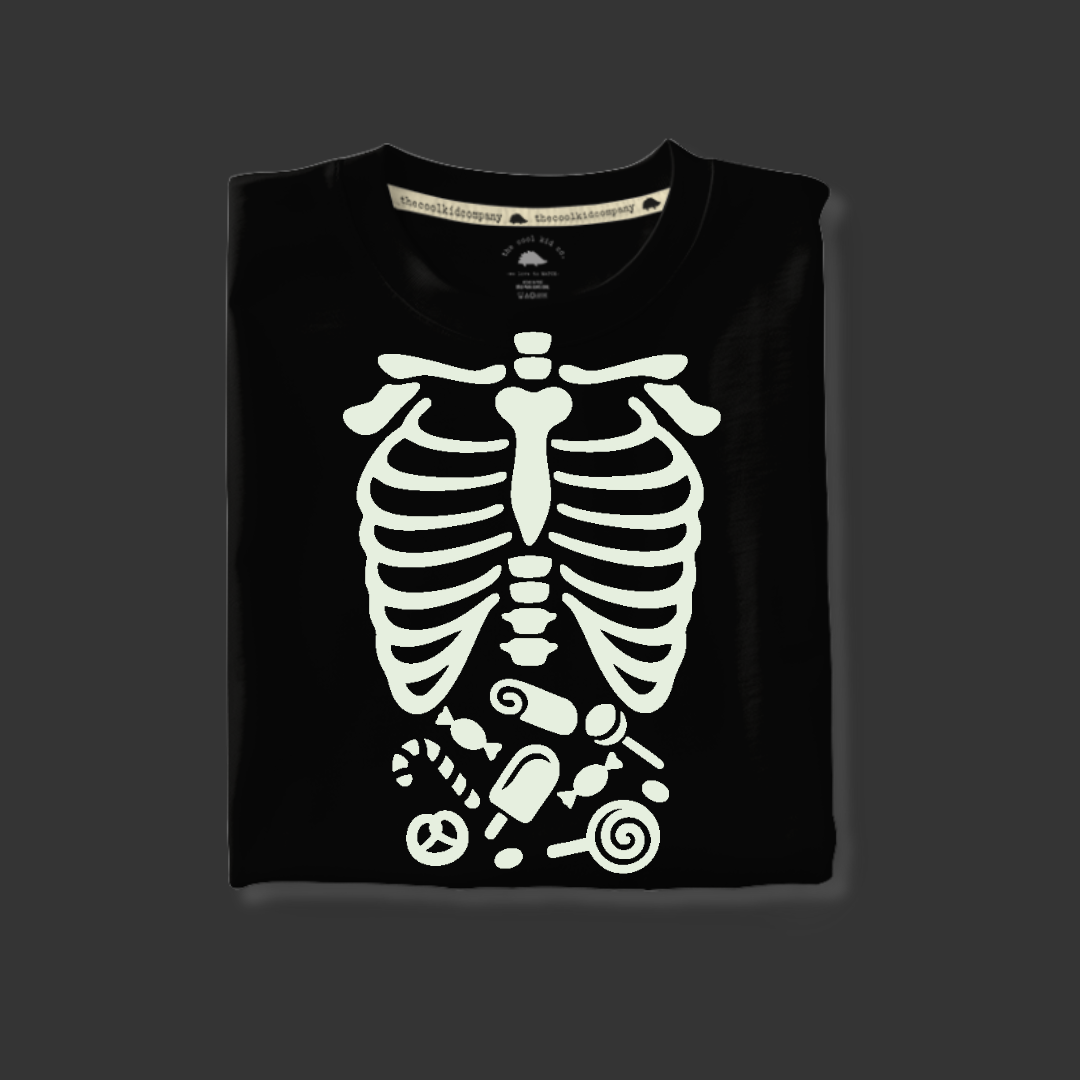 Polo Esqueleto Dulces -COOLween-