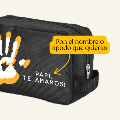 Neceser Pintable con frase