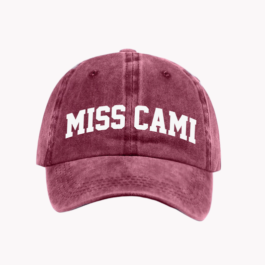 Gorra vintage Maestra personalizada