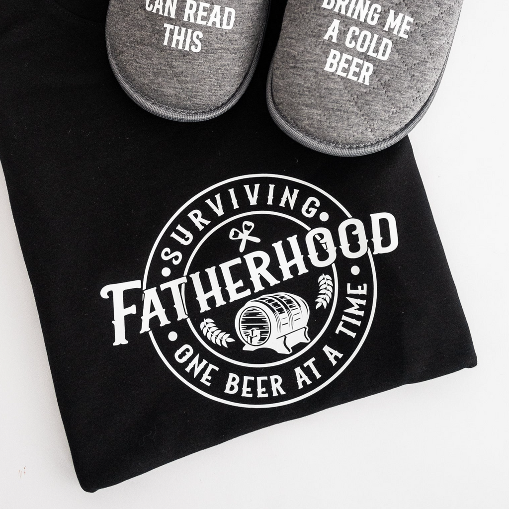 Polo Adulto Surviving Fatherhood One Beer at a Time