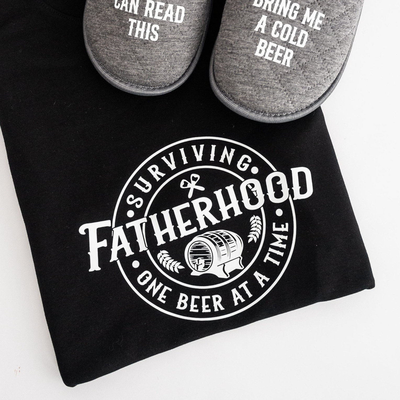 Polo Adulto Surviving Fatherhood One Beer at a Time