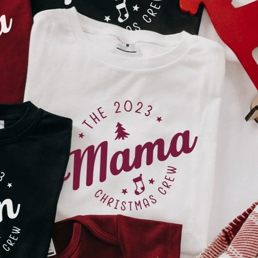 Polo de Adulto 2023 Christmas CREW mama