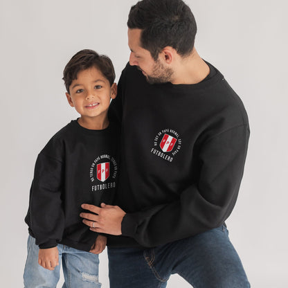 Polera de Hombre Papá FUTBOLERO (apellido y # personalizado)