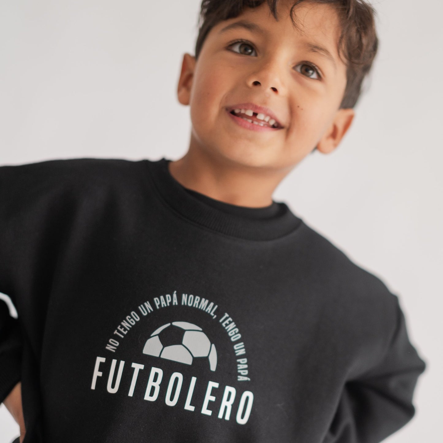 Polera tengo un Papá FUTBOLERO (apellido y # personalizado)