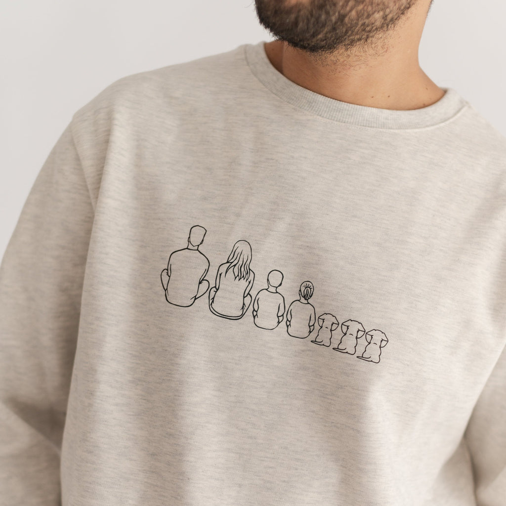 Polera Adulto The Cool Family (c)