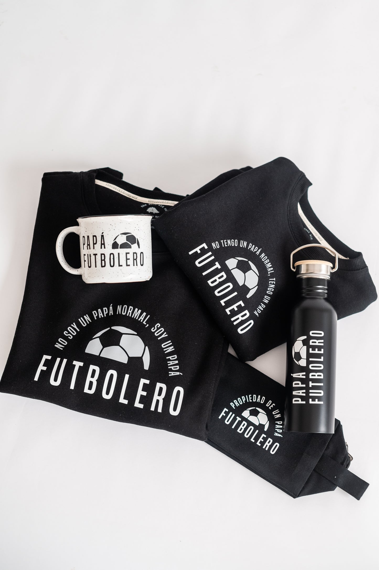 Polo Tengo un papá FUTBOLERO (apellido y # personalizado)