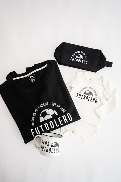 Body Tengo un papá FUTBOLERO (apellido y # personalizado)