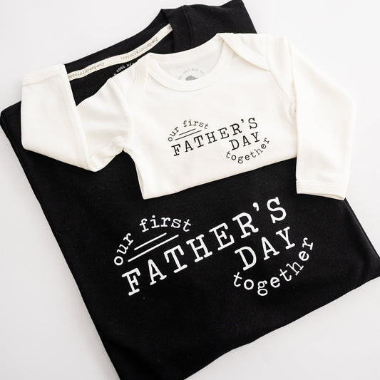 Polo/Polera de Adulto Our First Father's Day