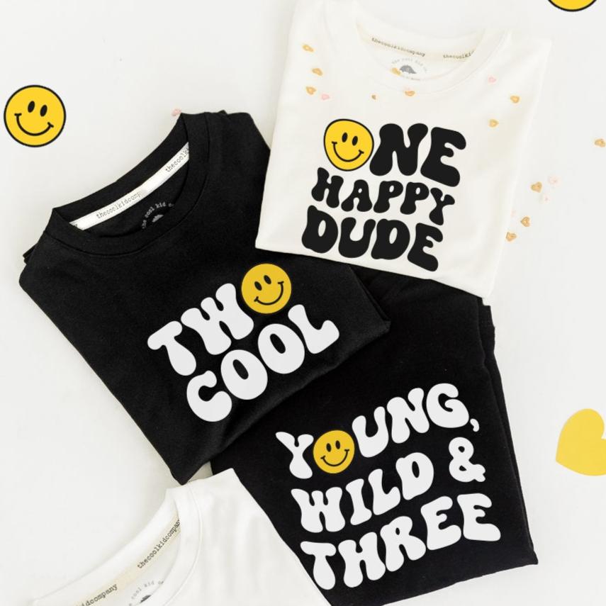 Polo KID Cool Birthday - ONE happy dude/TWO cool