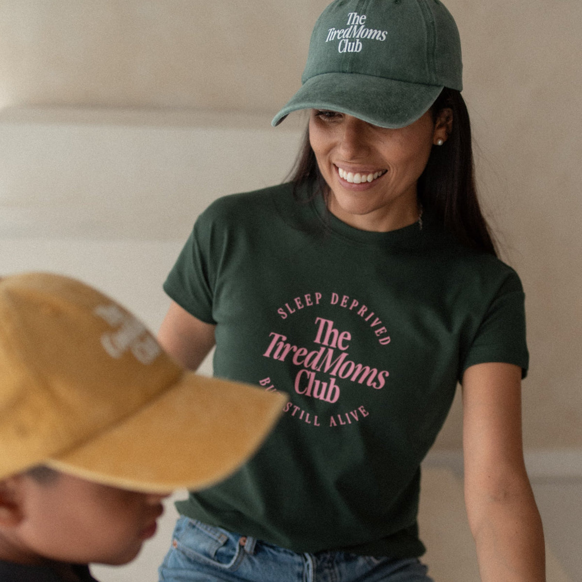 Polo Adulto SELLO The Tired Moms Club
