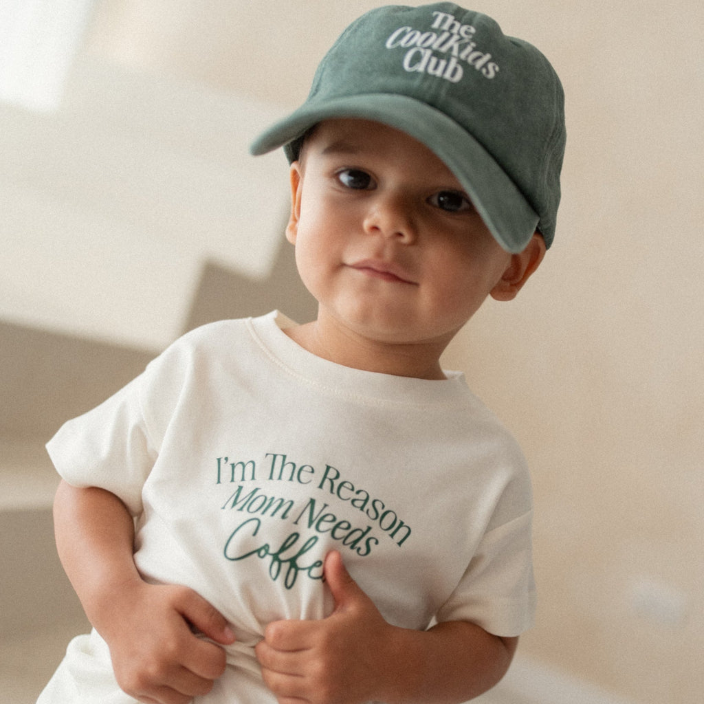 Polo KID I'm The Reason Mom Needs Coffee