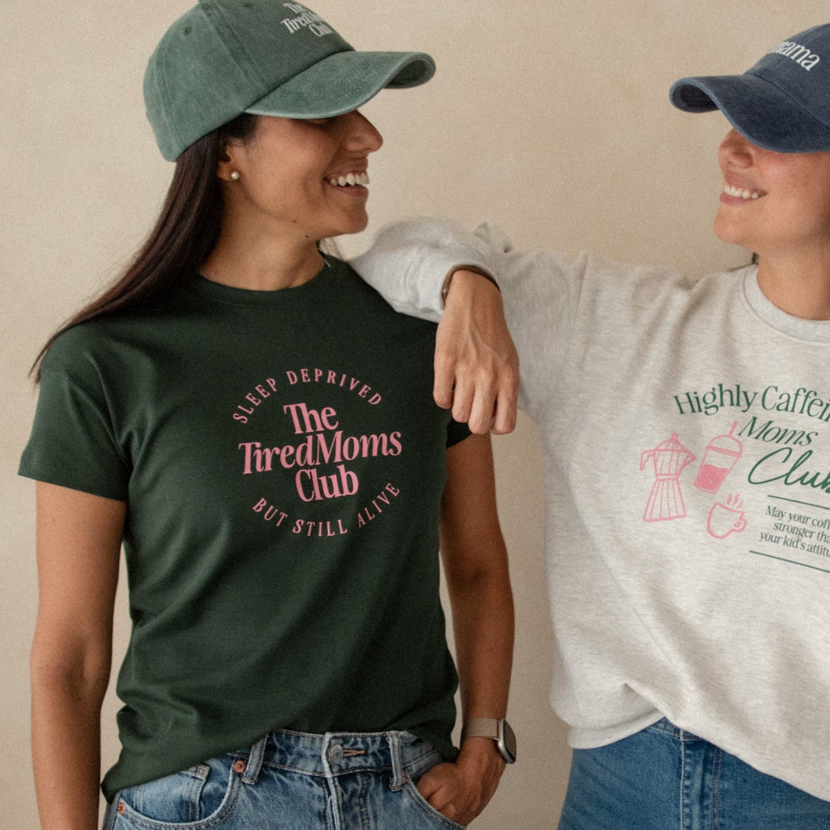 Polo Adulto SELLO The Tired Moms Club