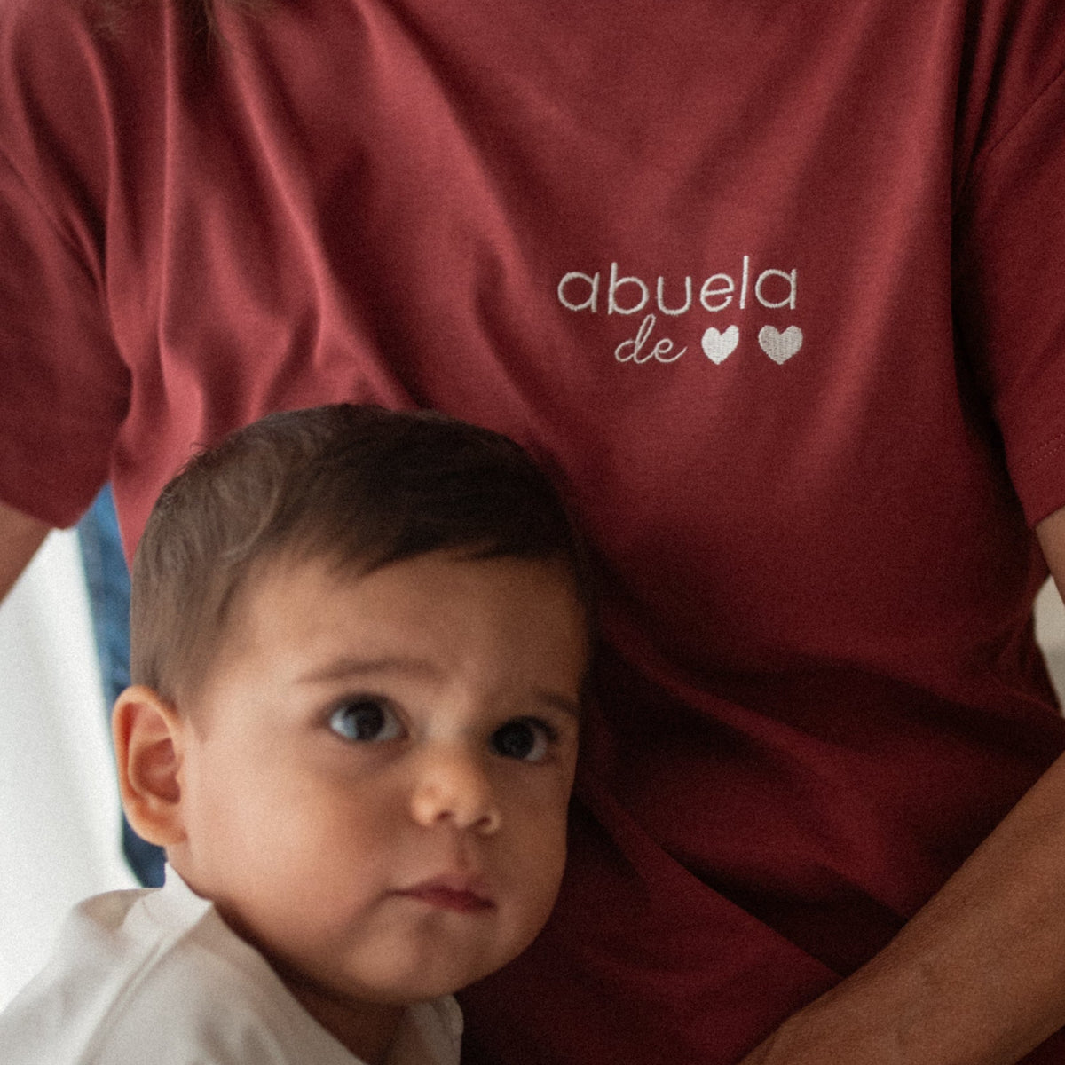 Polo Adulto MAMÁ/ABUELA de 🖤 Personalizada