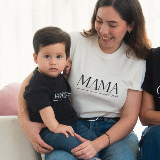 Polo de Adulto MAMA SINCE (año personalizado)
