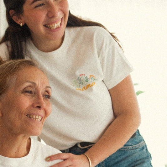 Polo de Adulto mama flowers