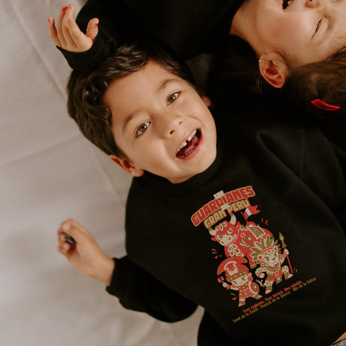 Polera KID Los Guardianes del Gran Perú