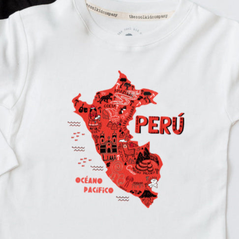 Polo Kid Mapa del Perú