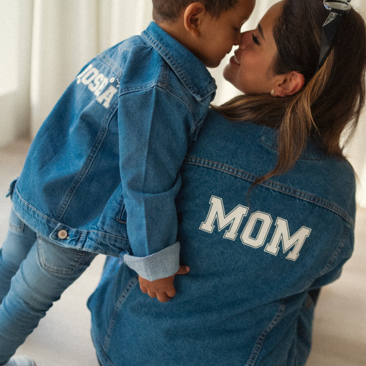 Casaca de jean Mujer personalizada