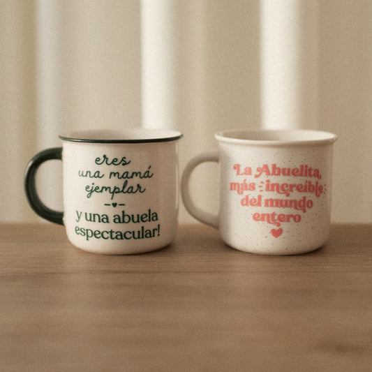 Taza La abuelita más increíble del mundo entero