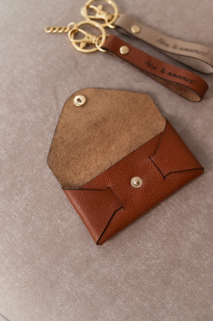 Mini Clutch de cuero (personalizado)