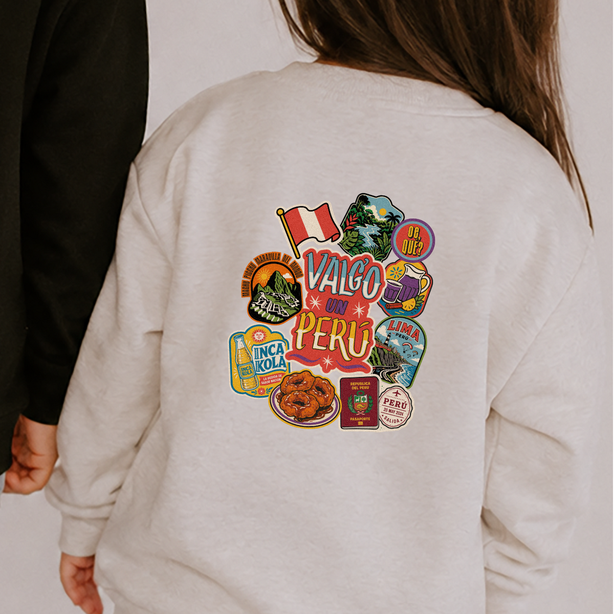 Polera KID Parches Perú