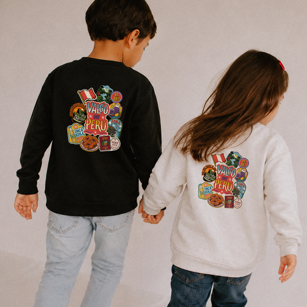 Polera KID Parches Perú