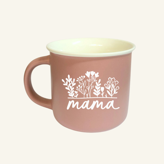 Taza mama flower
