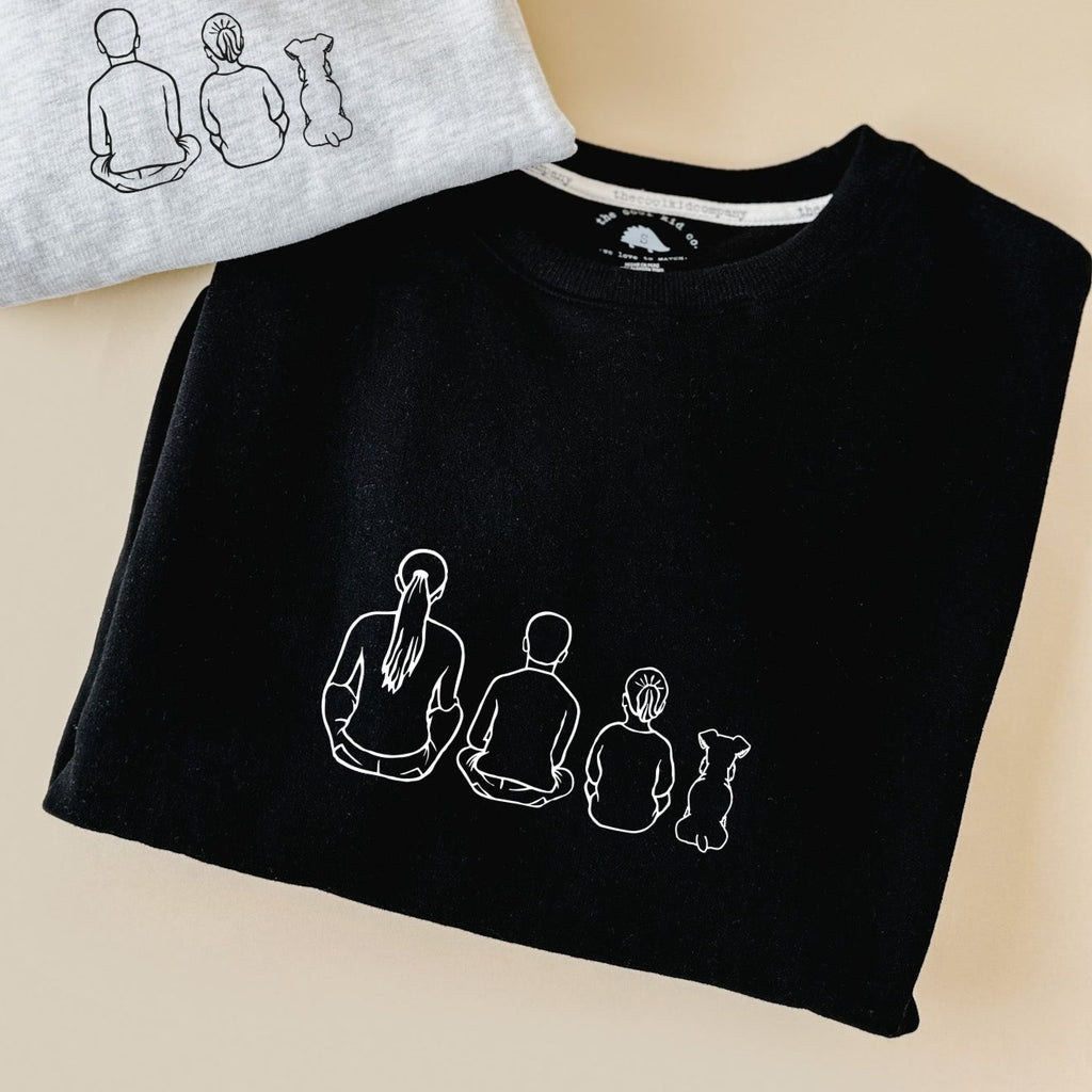 Polera Adulto The Cool Family (c)