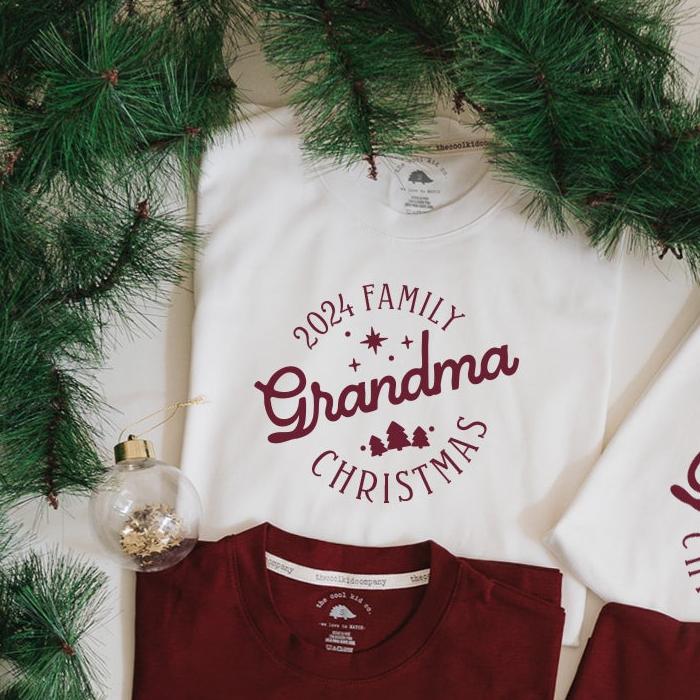 Polo de Adulto Sello Christmas Grandma