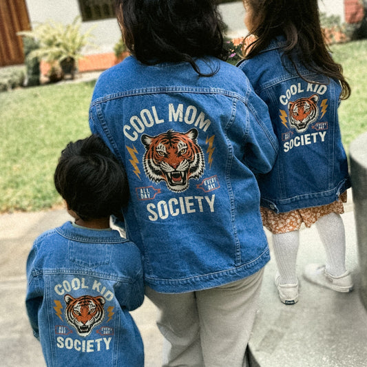 Casaca de jean Mujer Cool Mom Society