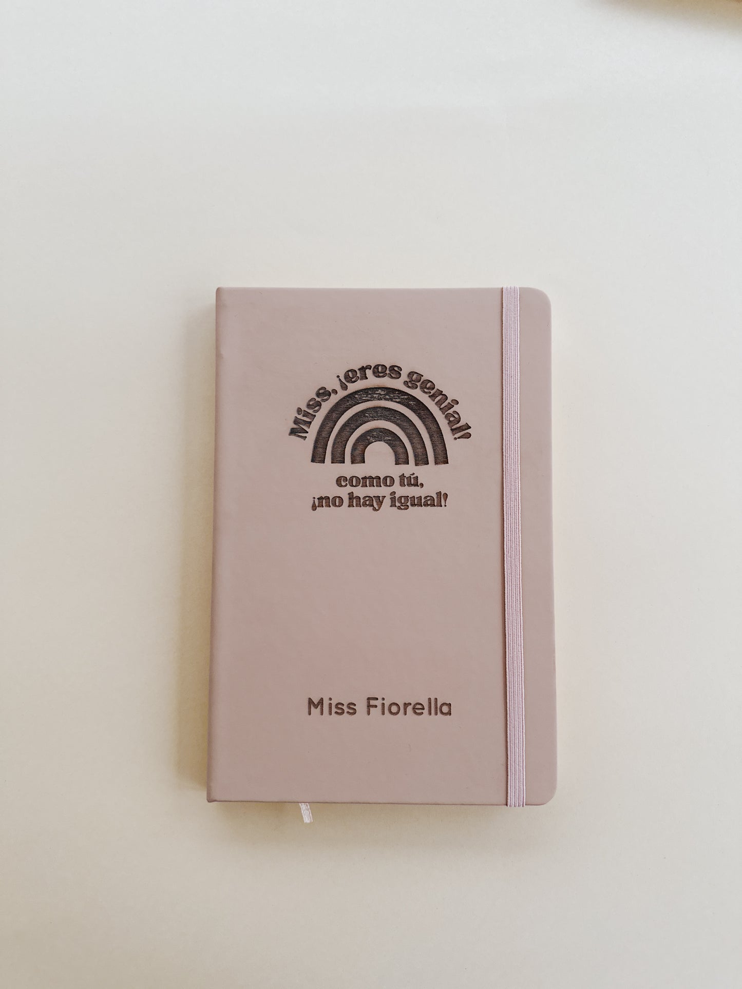 Cuaderno grabado personalizado