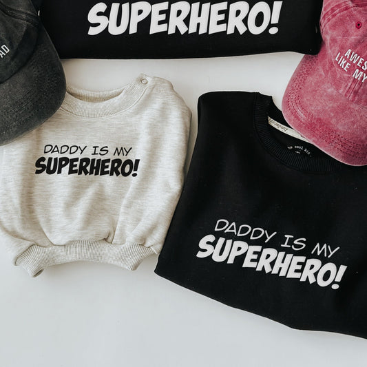 Polera Daddy is my Superhero!