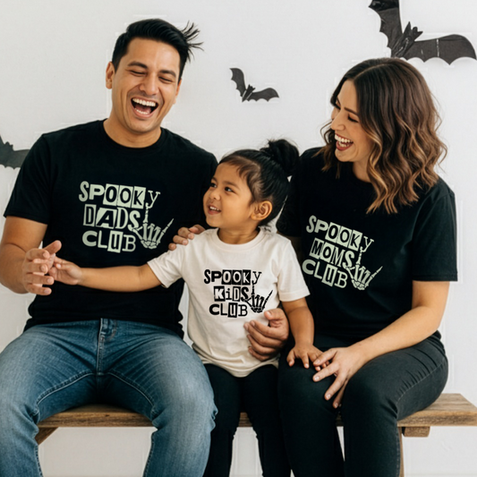 Polo de Adulto SPOOKY Moms/Dads CLUB -COOLween-