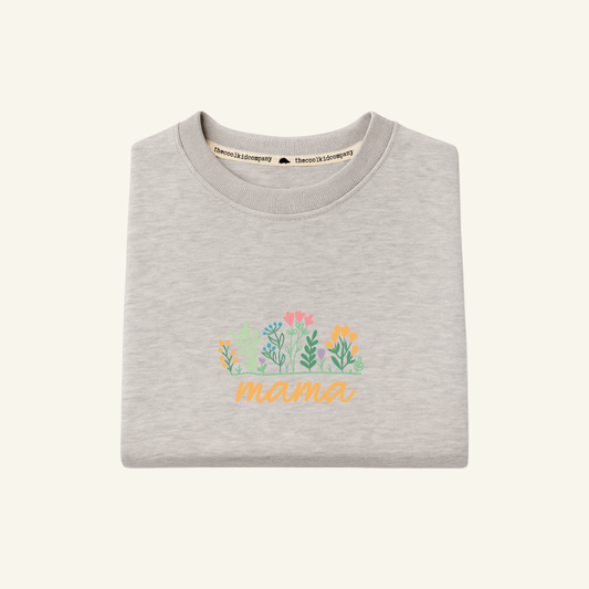 Polera de Adulto mama flowers