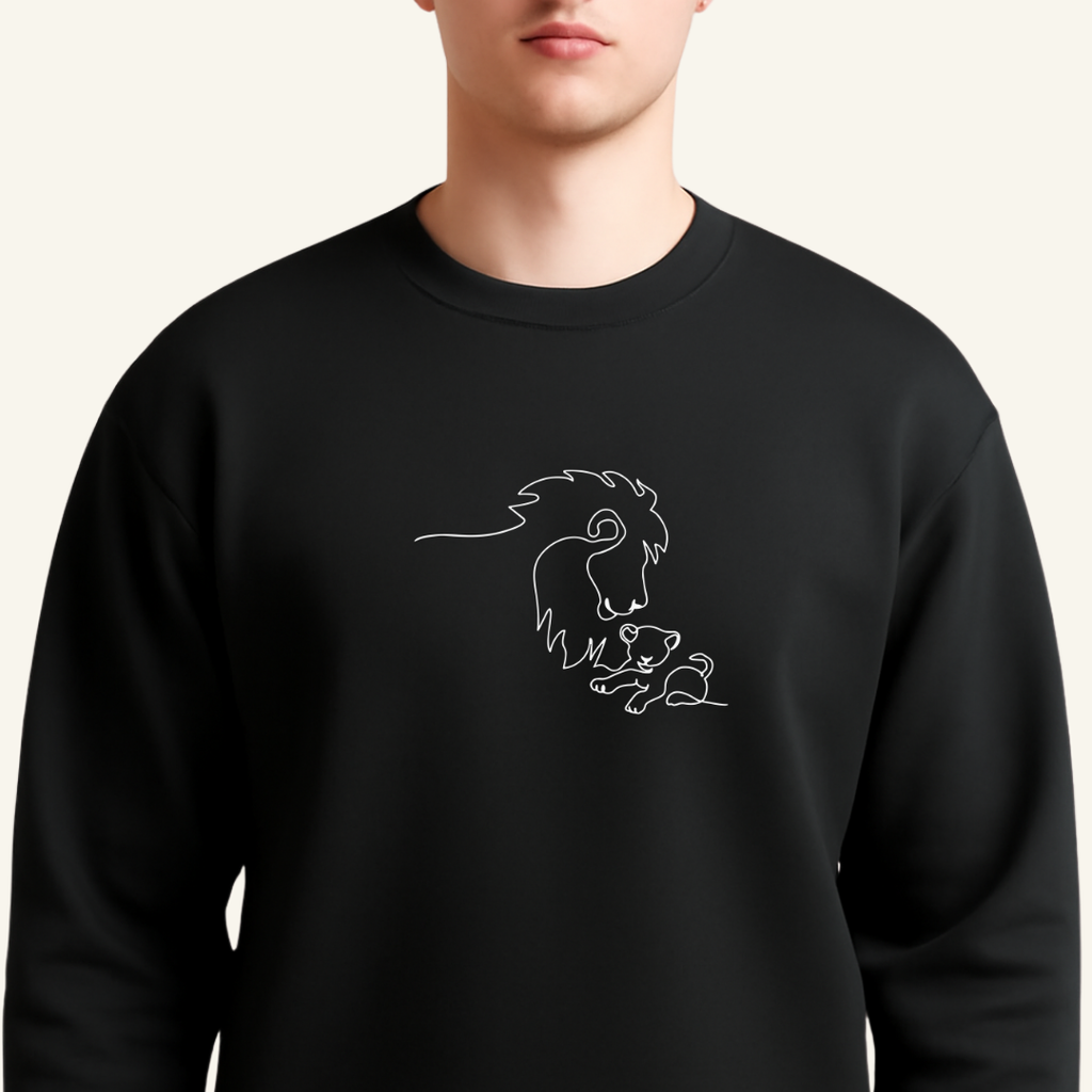 Polera Adulto Papá León (1)